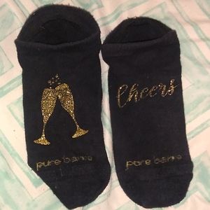 Pure Barre Cheers Sticky Socks